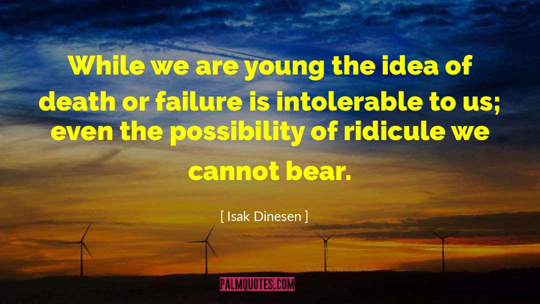 Youth Is To Venture quotes by Isak Dinesen