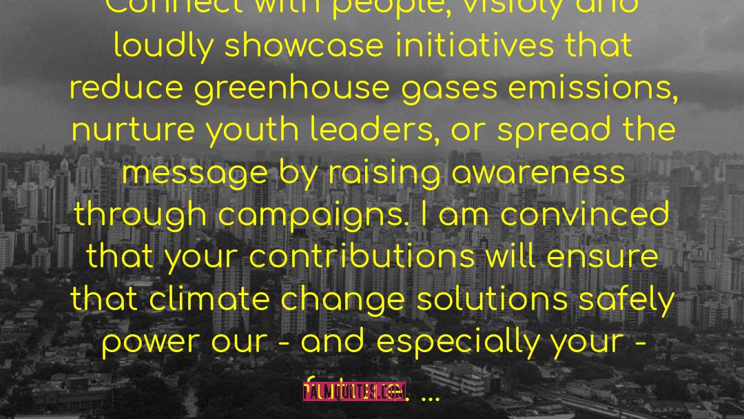 Youth Leaders quotes by Christiana Figueres