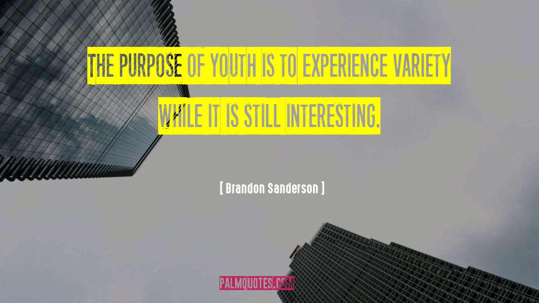 Youth Ministry quotes by Brandon Sanderson