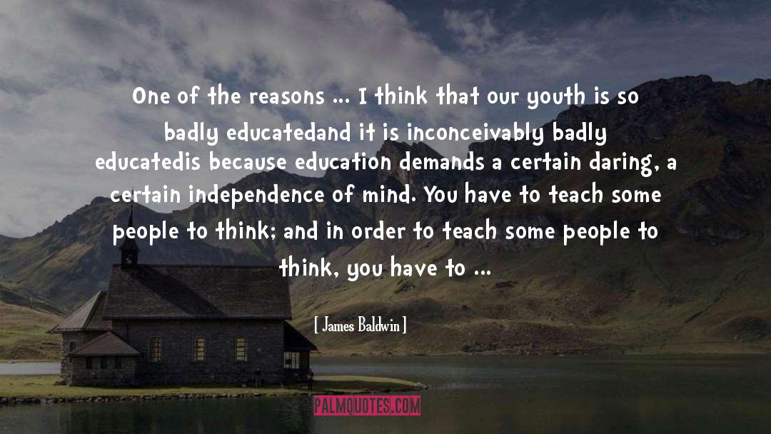 Youth Of Today quotes by James Baldwin
