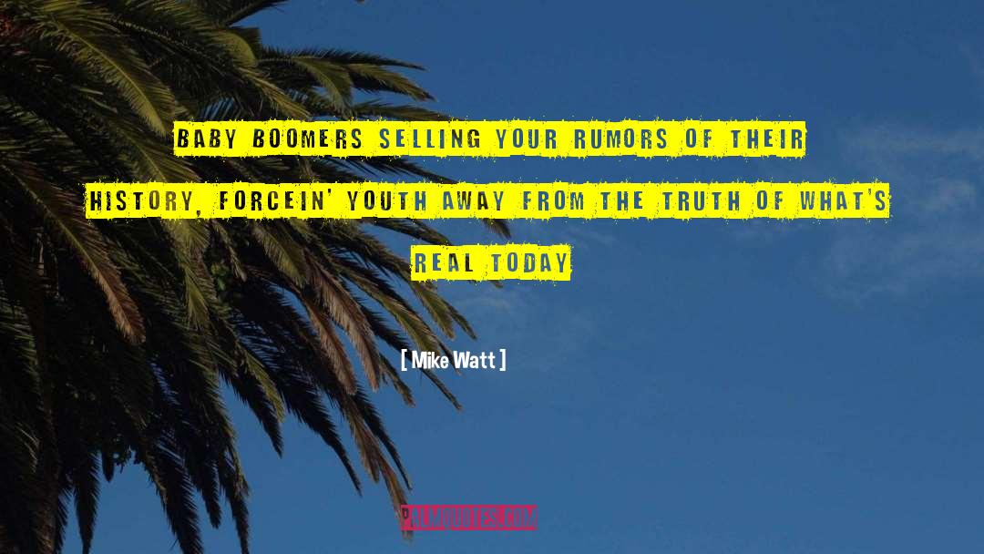 Youth Power quotes by Mike Watt