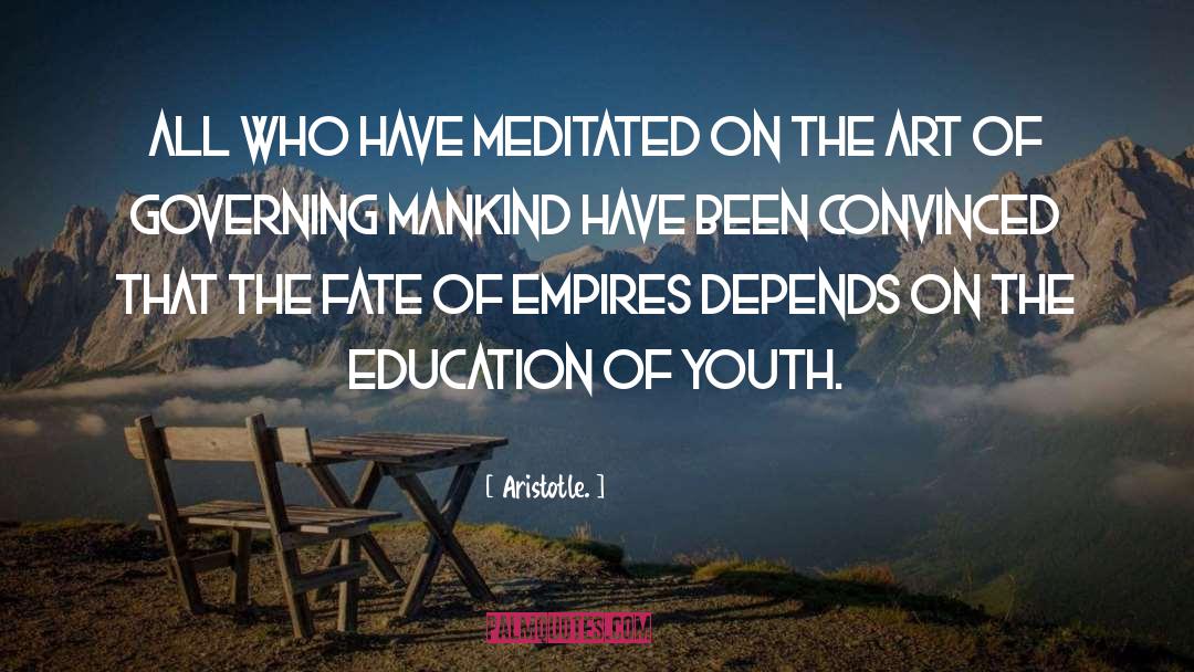 Youth quotes by Aristotle.