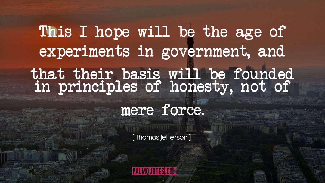 Youth Vs Age quotes by Thomas Jefferson