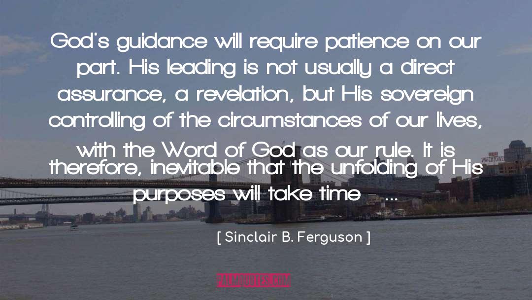 Youtube Sermons On Assurance quotes by Sinclair B. Ferguson