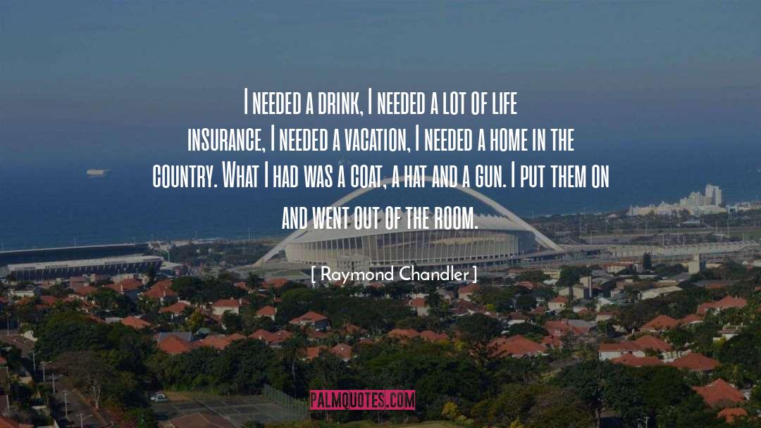 Yukon Home Insurance quotes by Raymond Chandler