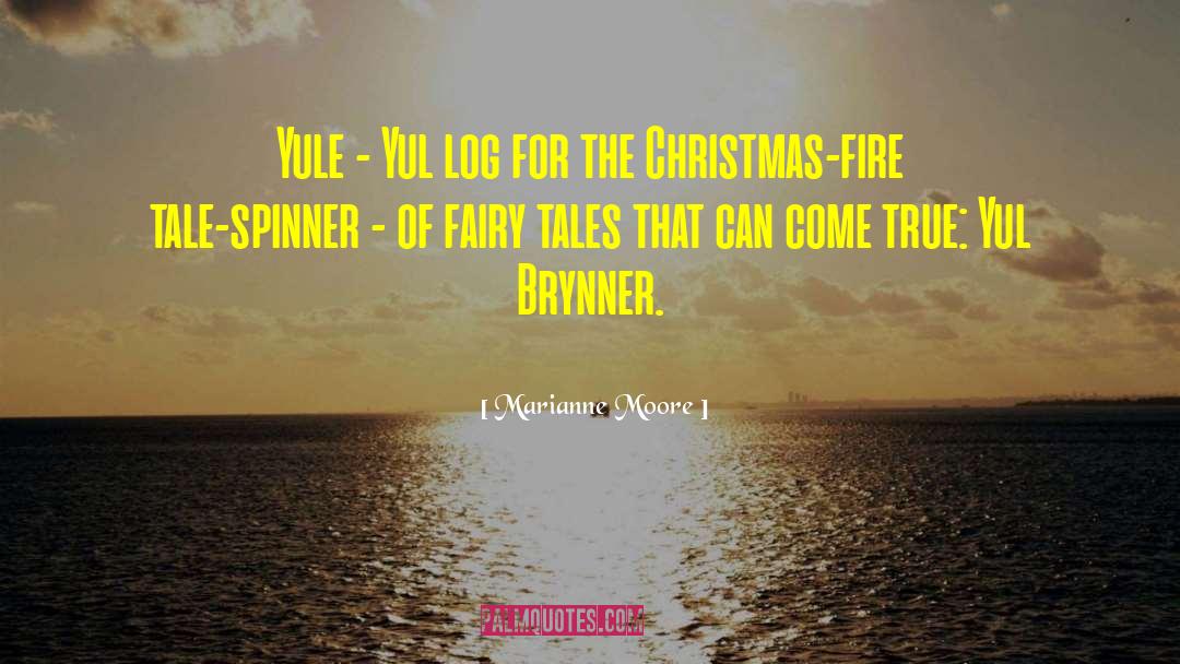 Yule quotes by Marianne Moore