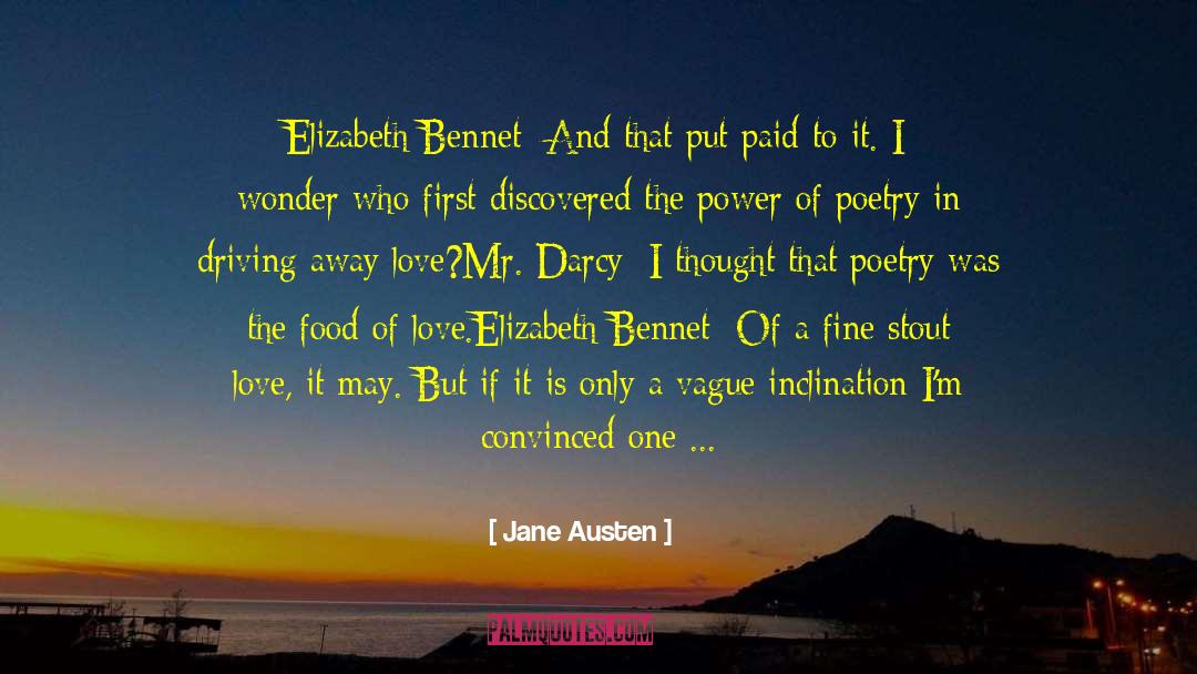 Yulissa Elizabeth quotes by Jane Austen