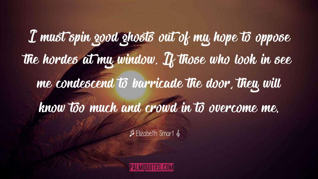Zabitat Door Window Grace quotes by Elizabeth Smart