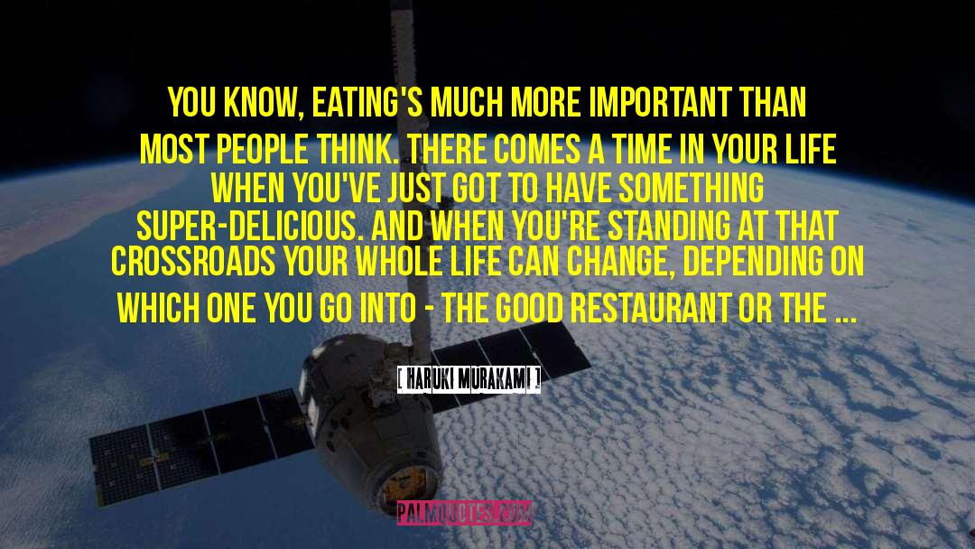 Zaccone Restaurant quotes by Haruki Murakami