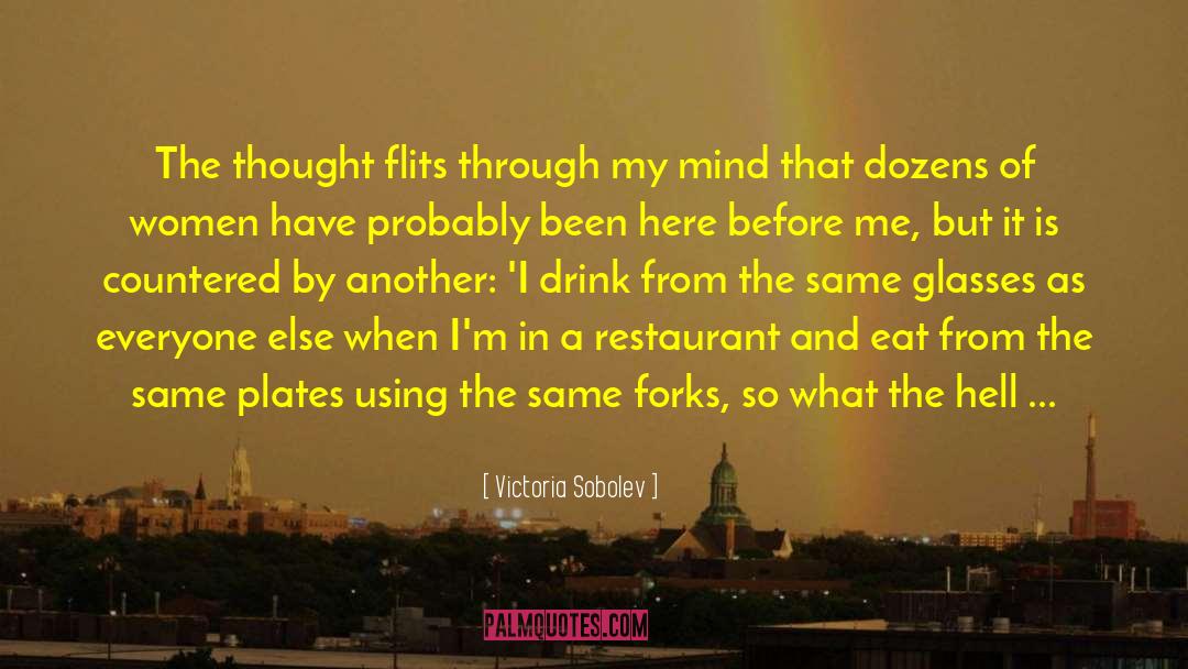 Zaccone Restaurant quotes by Victoria Sobolev