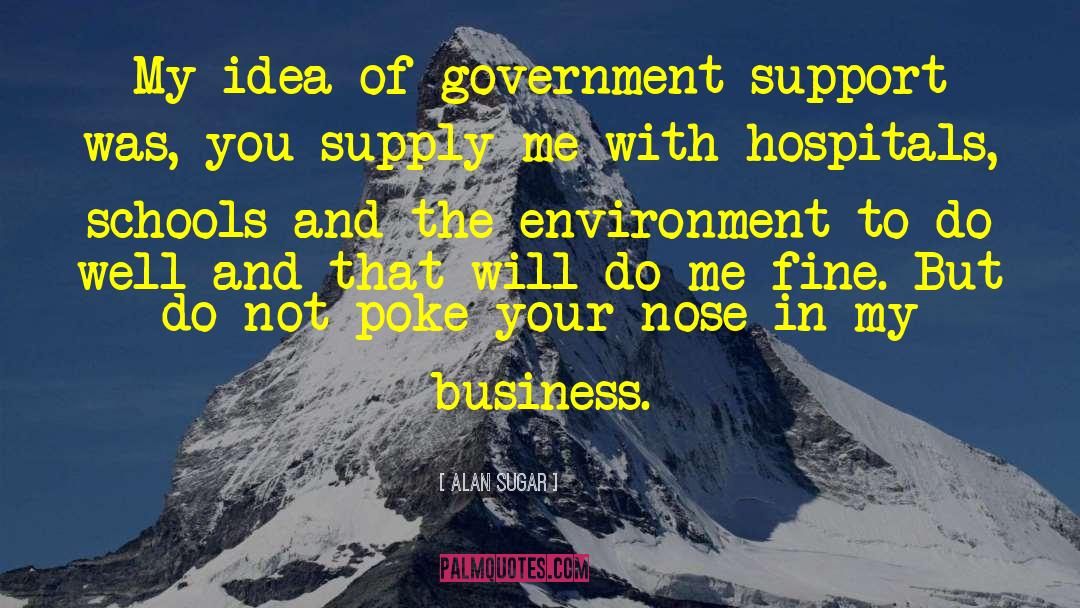 Zaentz Industrial Supply quotes by Alan Sugar