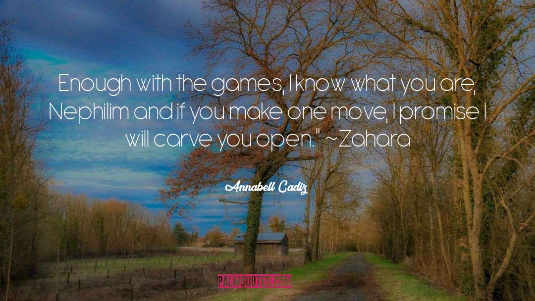 Zahara quotes by Annabell Cadiz