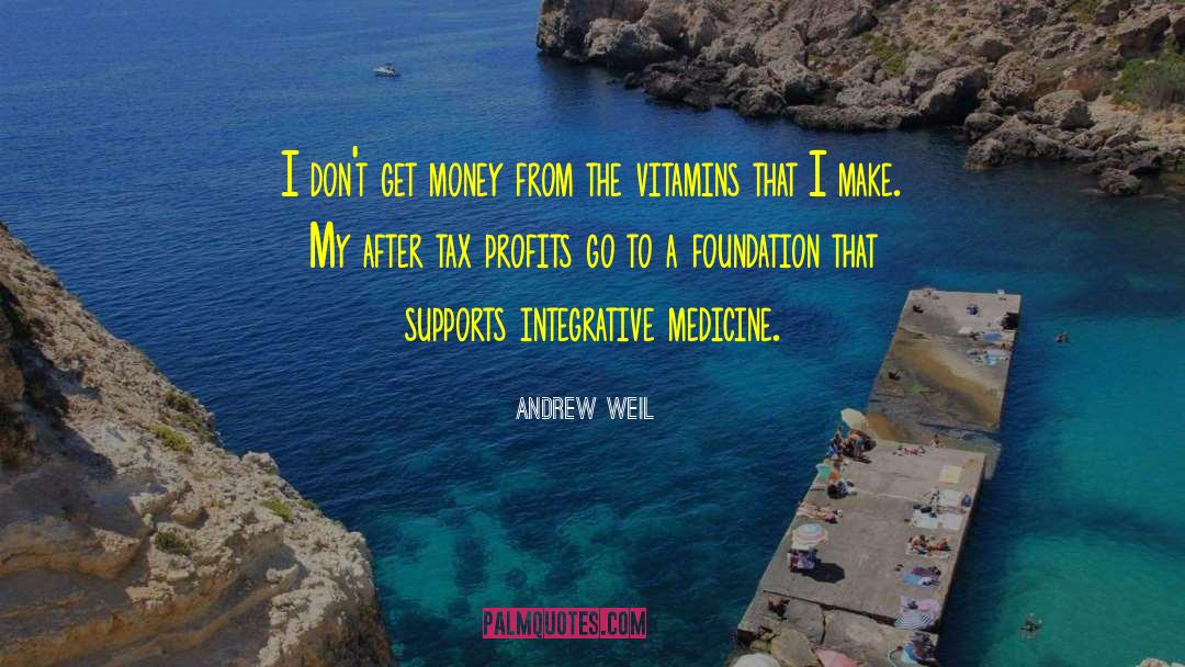 Zahler Vitamins quotes by Andrew Weil