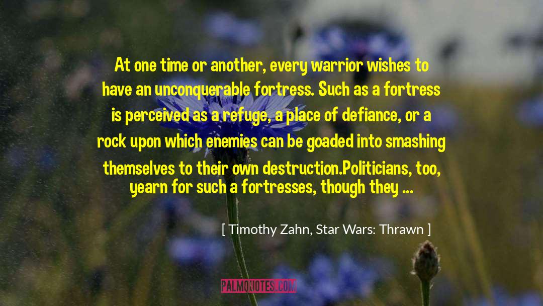 Zahn quotes by Timothy Zahn, Star Wars: Thrawn