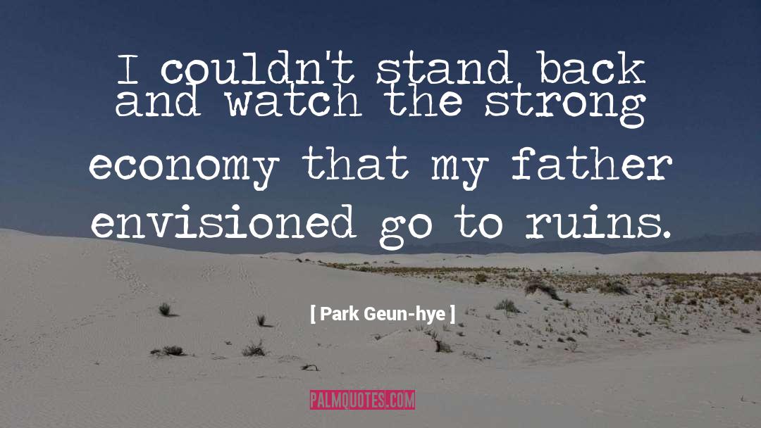 Zakharia Park quotes by Park Geun-hye