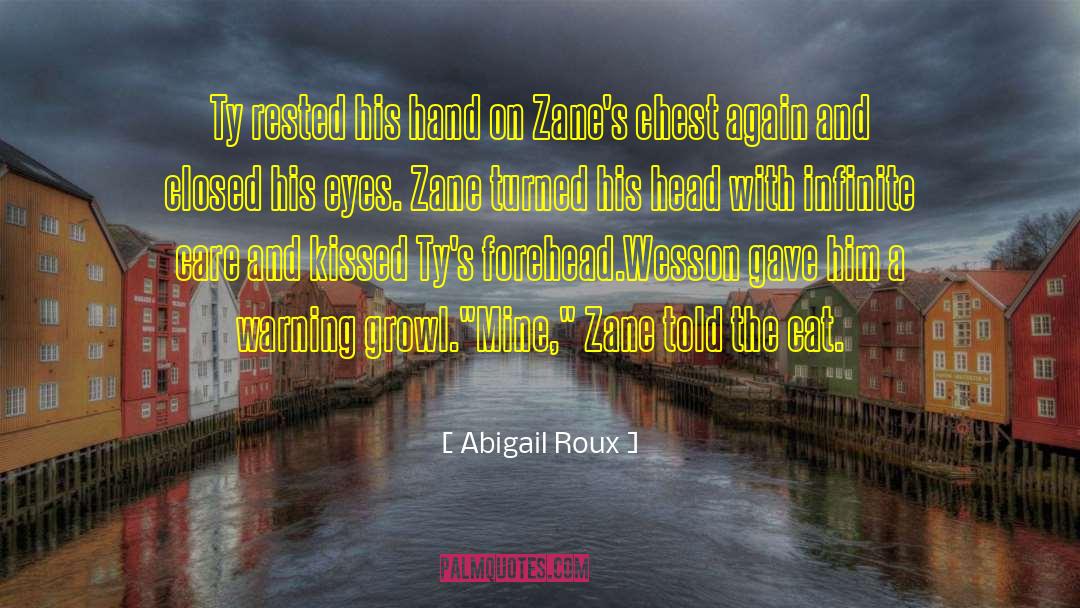 Zamariah Zane quotes by Abigail Roux