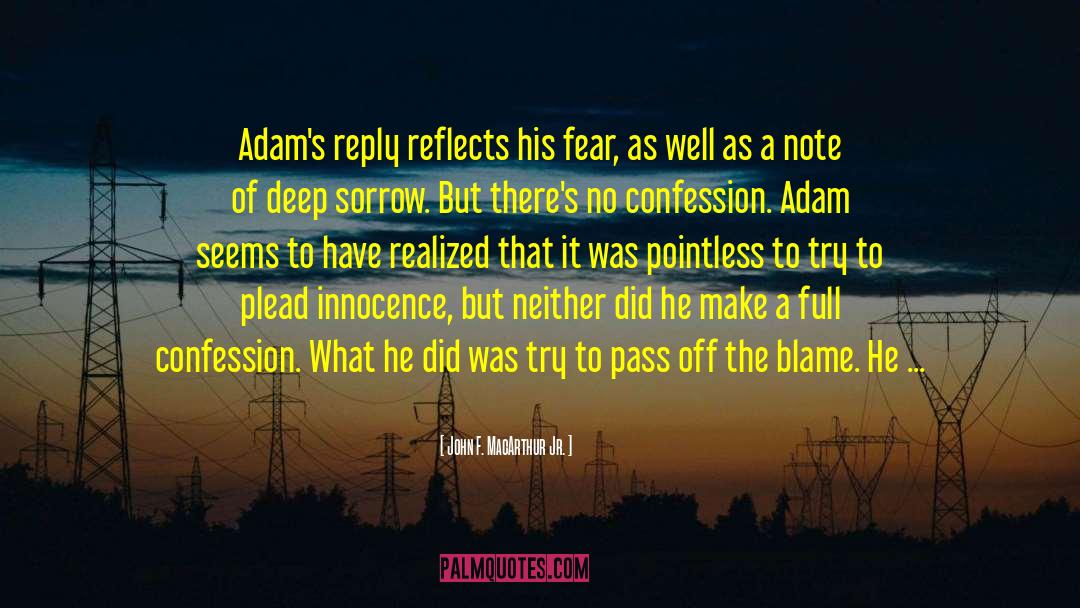 Zamoyski Adam quotes by John F. MacArthur Jr.