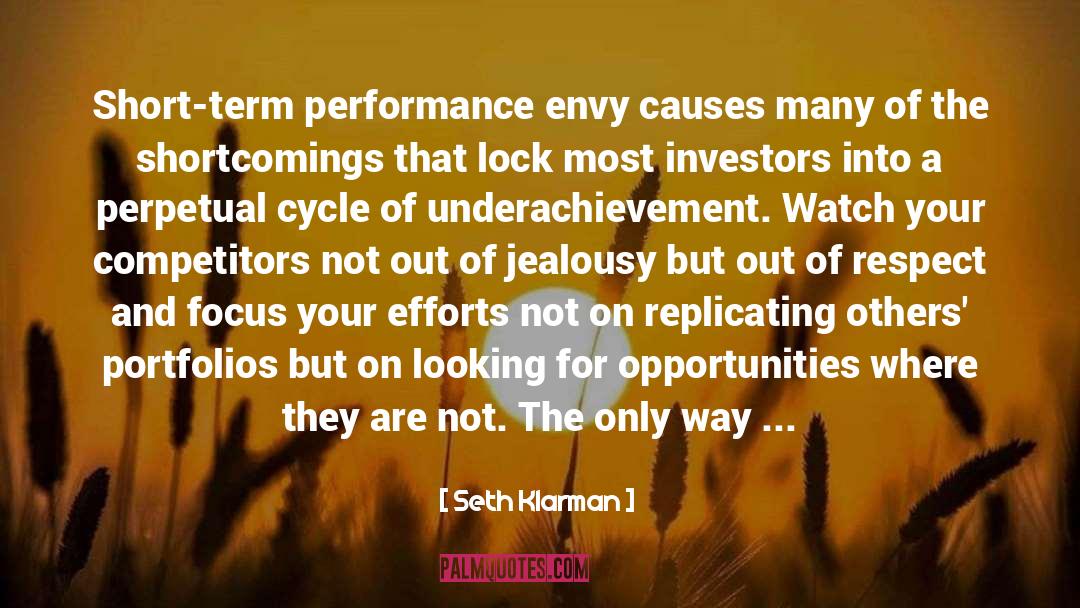 Zangaro Portfolios quotes by Seth Klarman