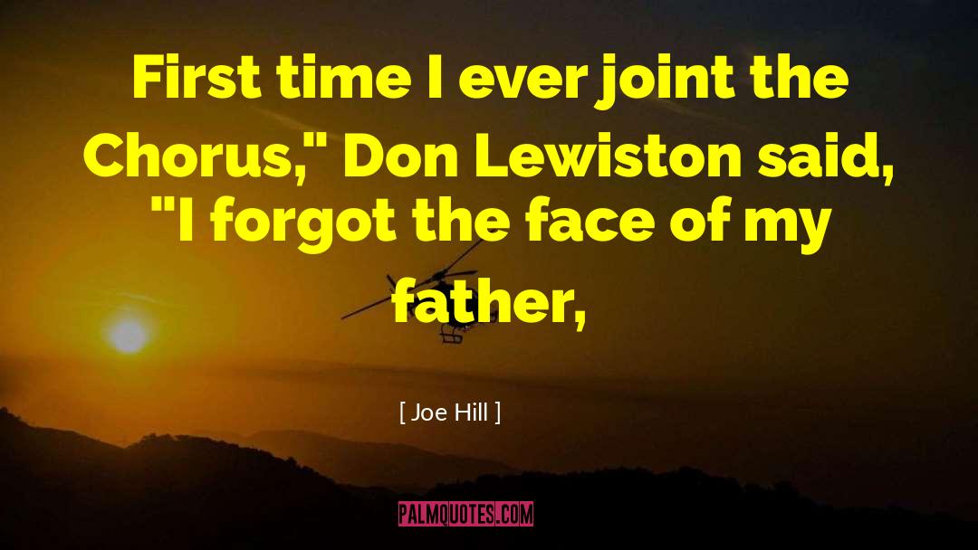 Zanies Lewiston quotes by Joe Hill