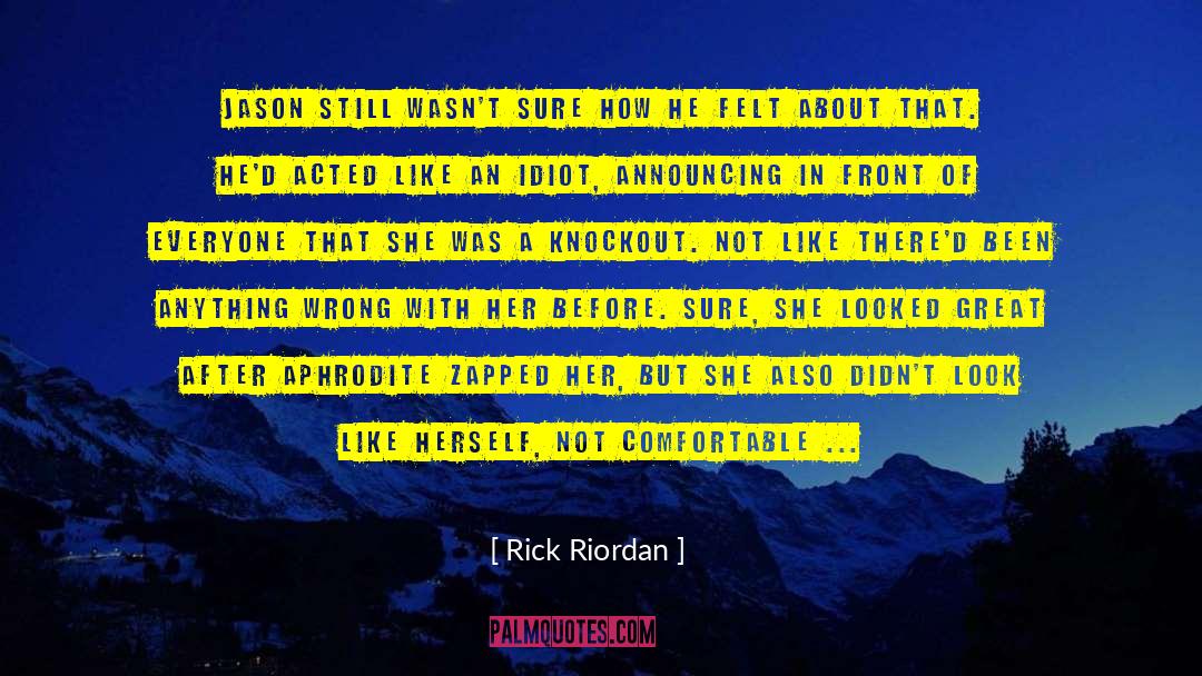 Zapped quotes by Rick Riordan