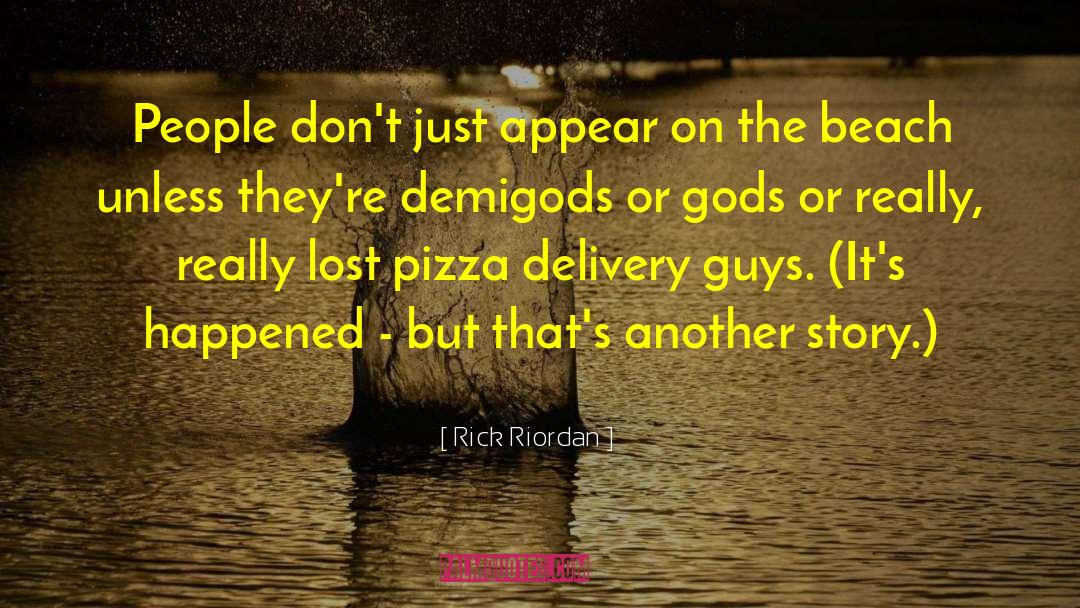 Zapponi Pizza quotes by Rick Riordan