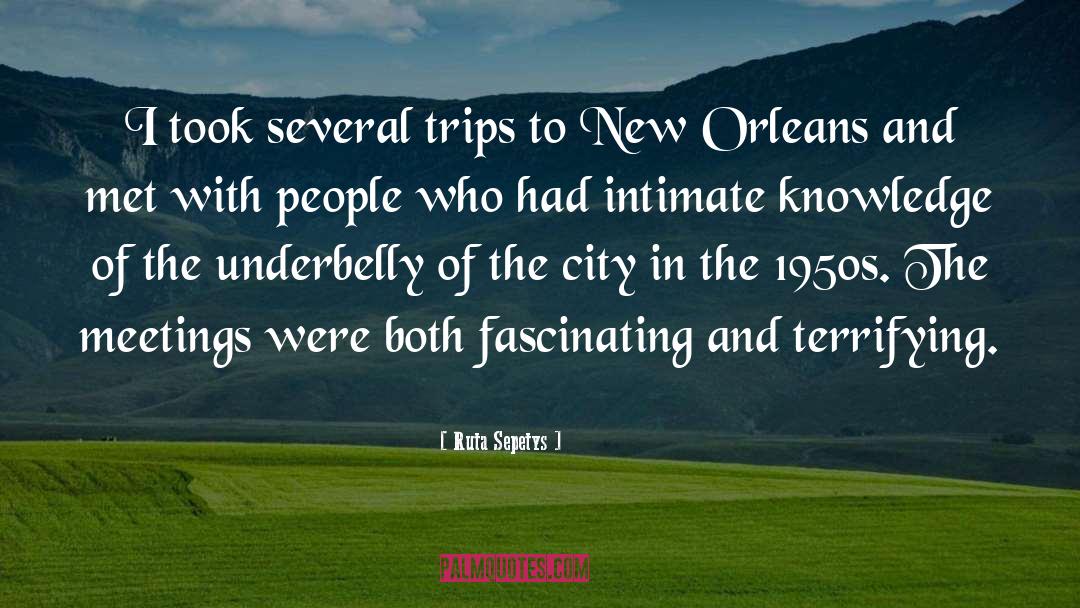 Zappulla New Orleans quotes by Ruta Sepetys