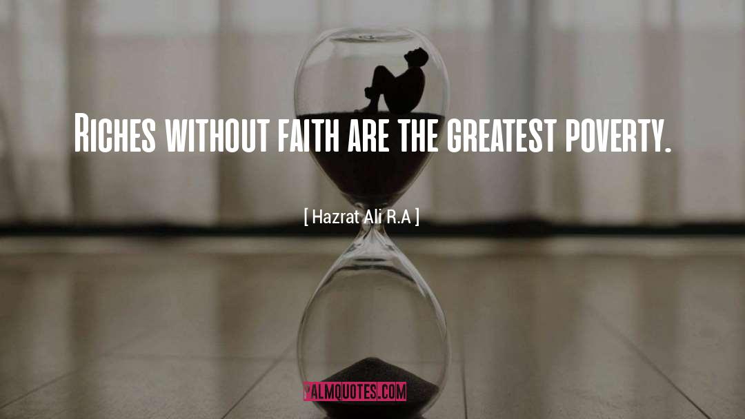 Zarakzain quotes by Hazrat Ali R.A