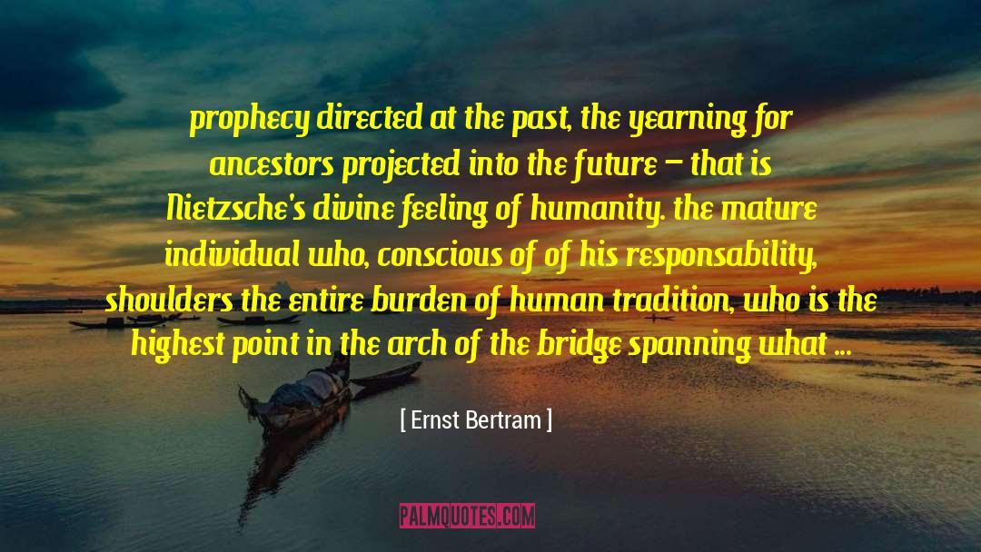 Zarathustras Overman quotes by Ernst Bertram