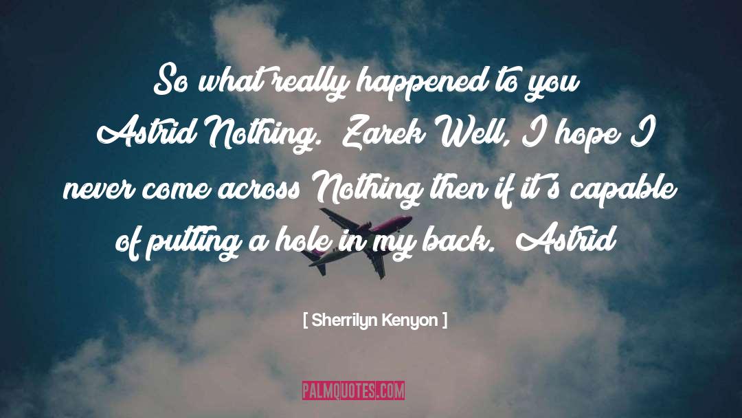 Zarek quotes by Sherrilyn Kenyon