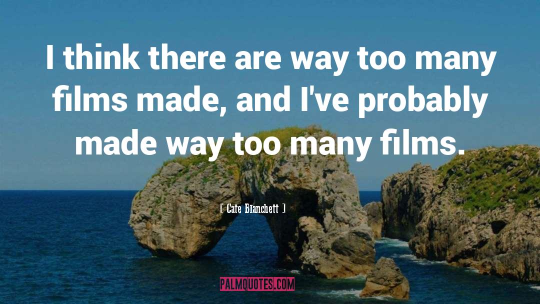 Zatoichi Films quotes by Cate Blanchett