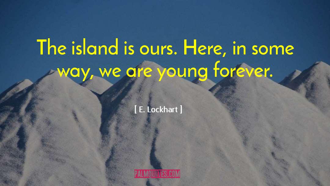 Zayatsky Island quotes by E. Lockhart
