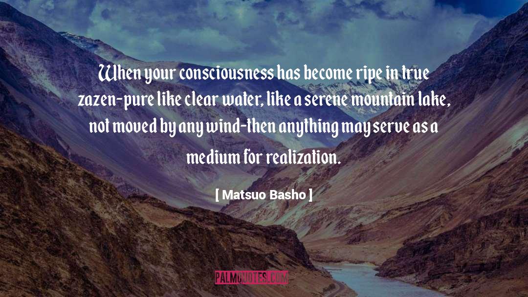 Zazen quotes by Matsuo Basho