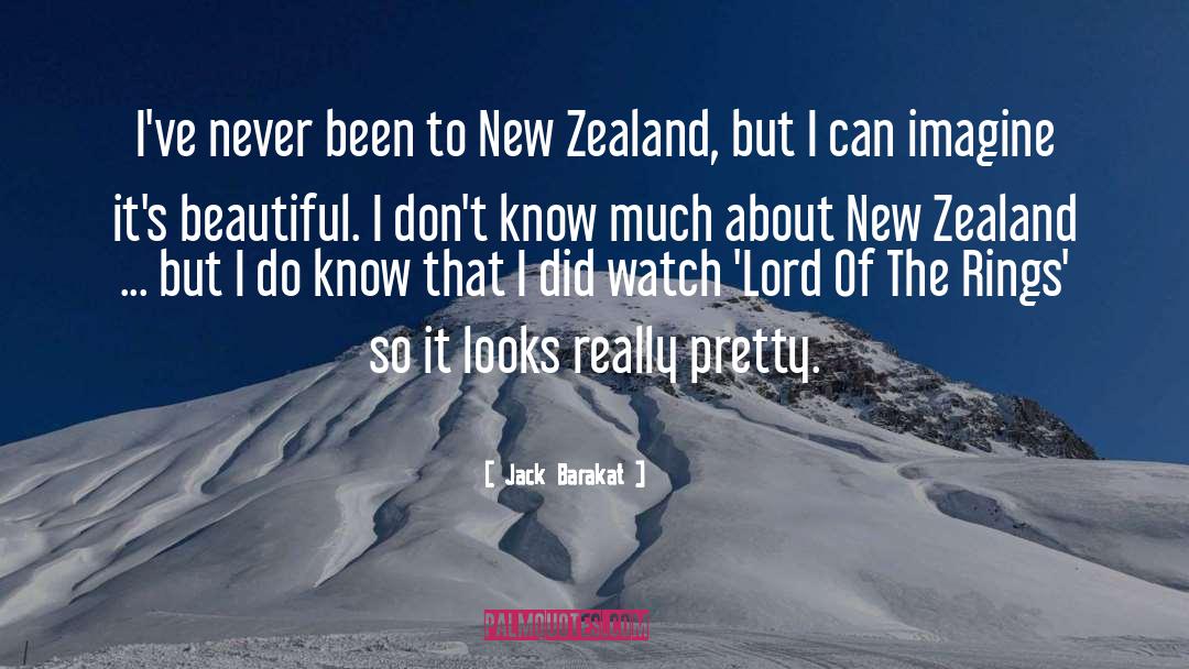 Zealand quotes by Jack Barakat