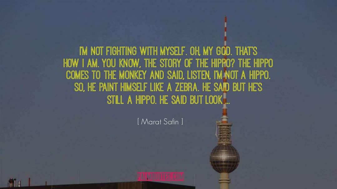Zebra quotes by Marat Safin