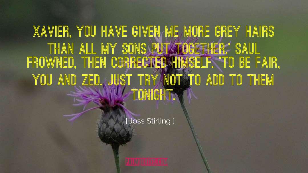 Zed quotes by Joss Stirling