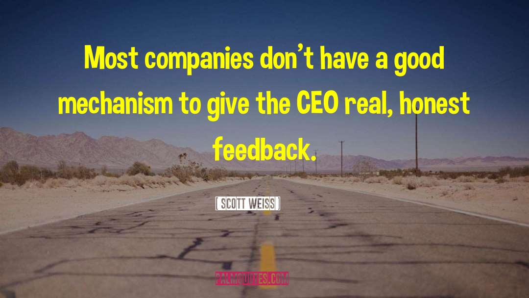 Zeitlin Ceo quotes by Scott Weiss