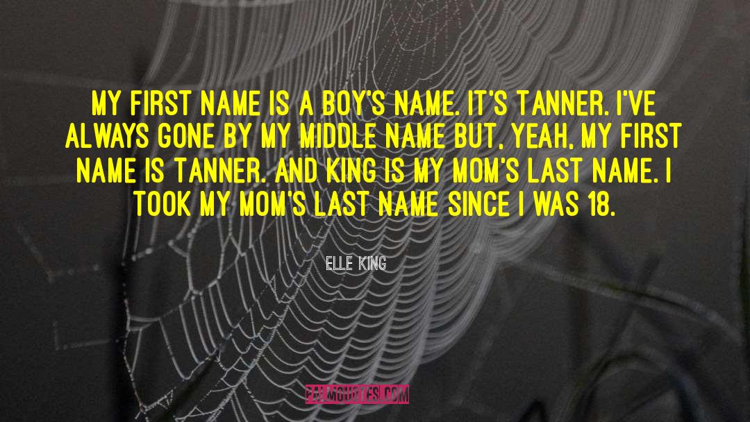Zekaj Last Name quotes by Elle King