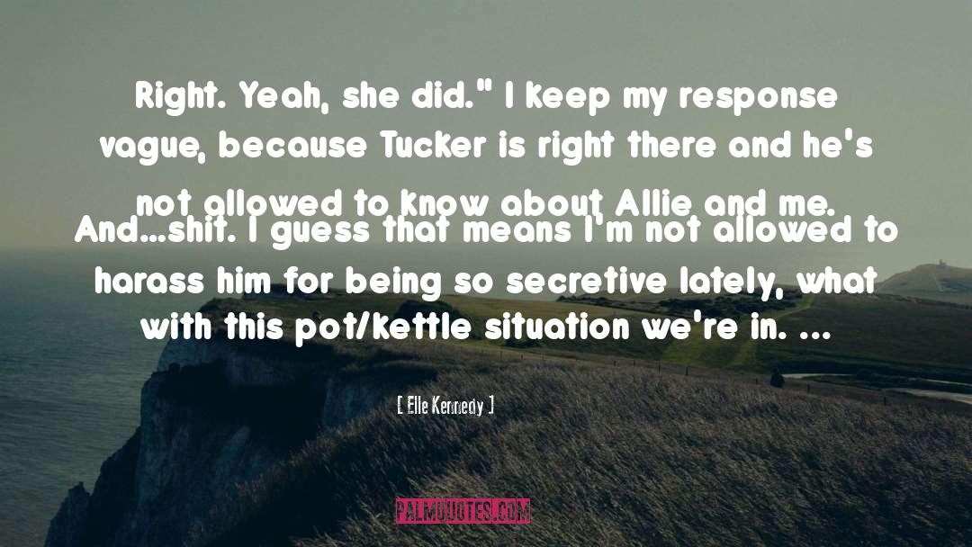 Zeke And Allie quotes by Elle Kennedy