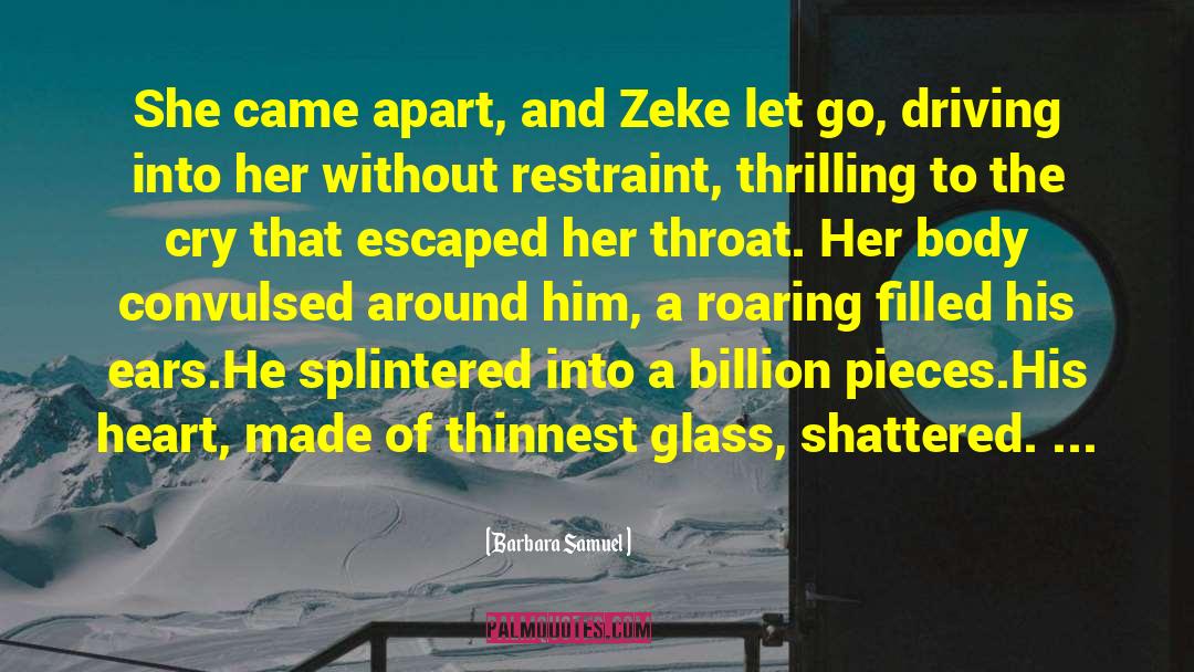Zeke quotes by Barbara Samuel