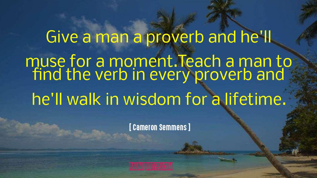 Zen Proverb quotes by Cameron Semmens