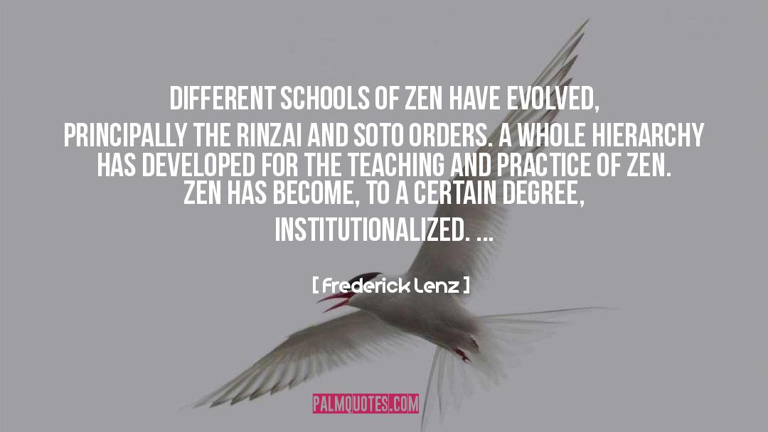 Zen Stock quotes by Frederick Lenz