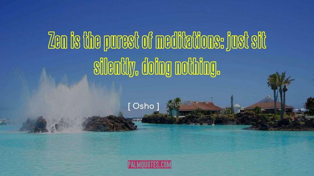 Zen Stock quotes by Osho