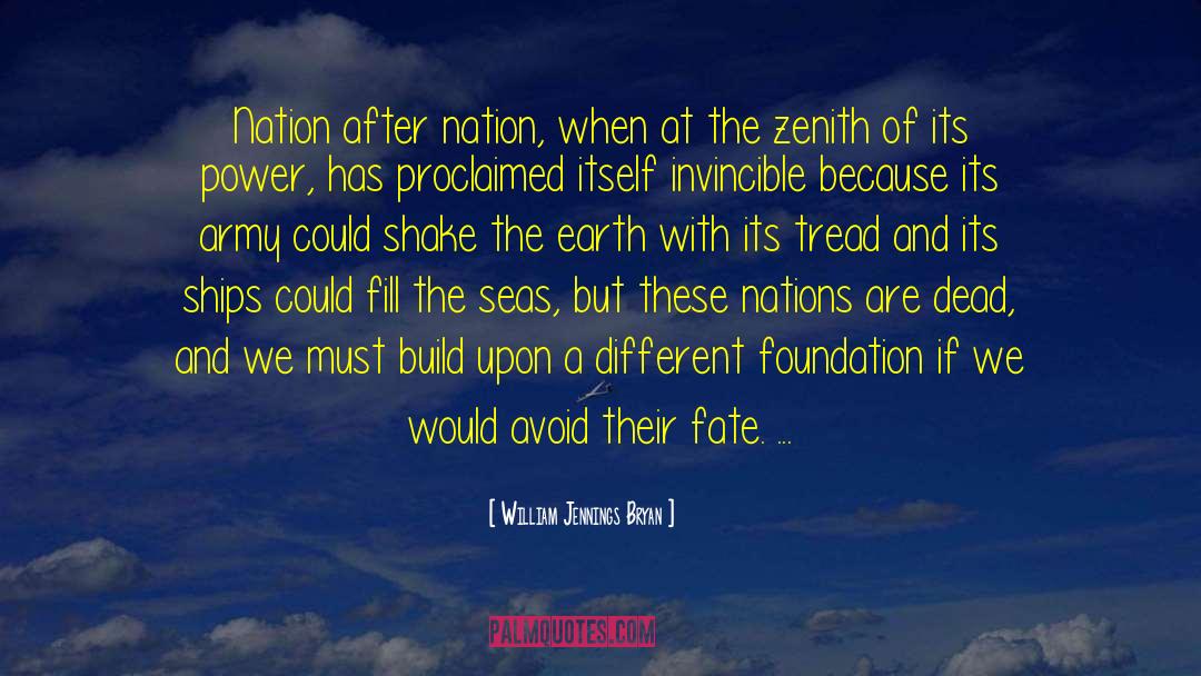 Zenith quotes by William Jennings Bryan