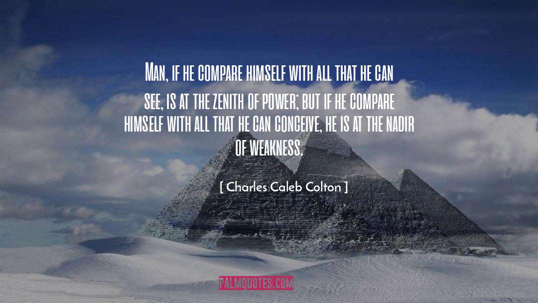 Zenith quotes by Charles Caleb Colton
