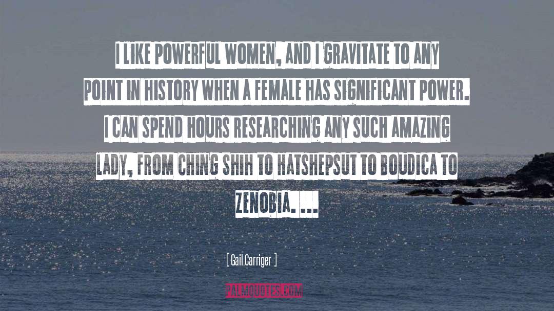 Zenobia quotes by Gail Carriger