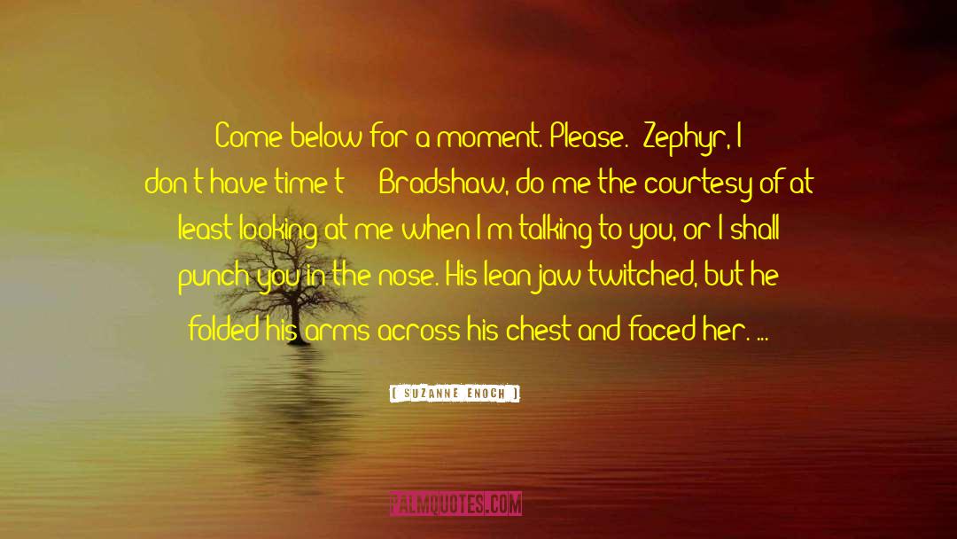 Zephyr quotes by Suzanne Enoch
