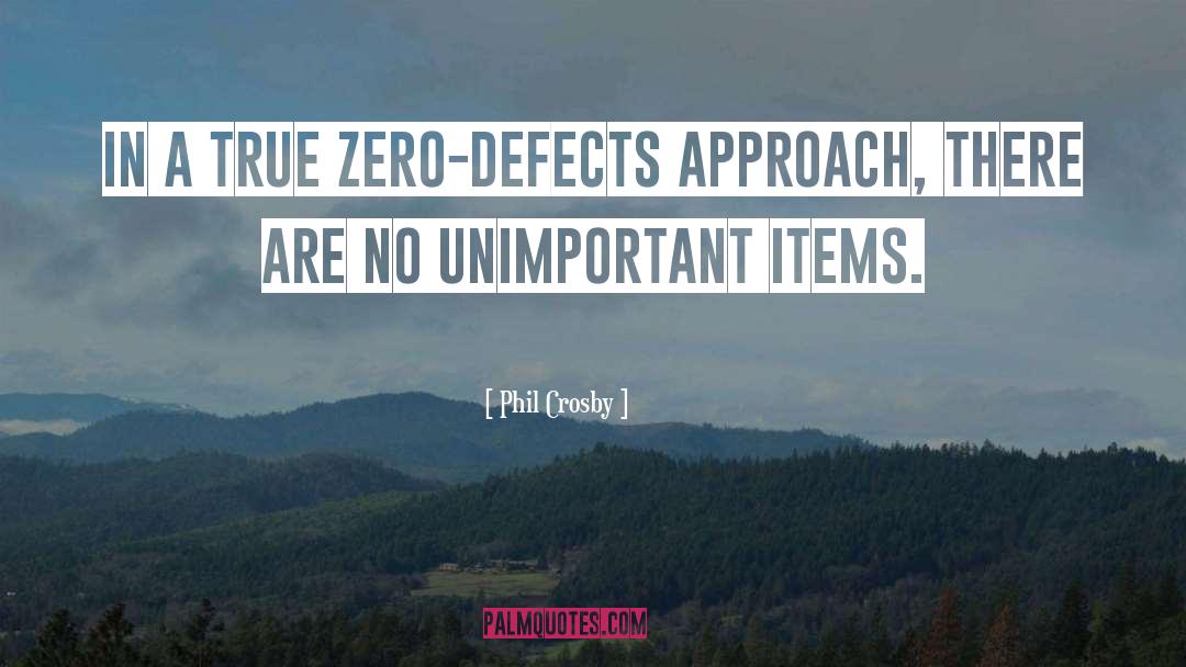 Zero Defects quotes by Phil Crosby