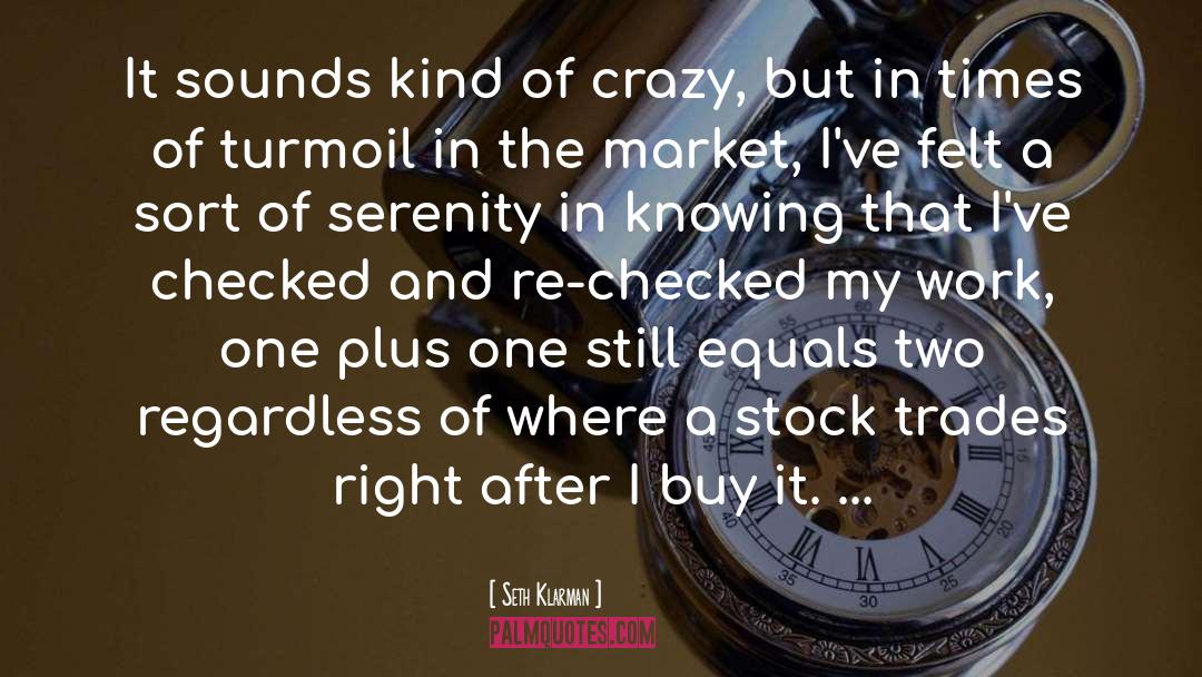 Zero Equals Two quotes by Seth Klarman