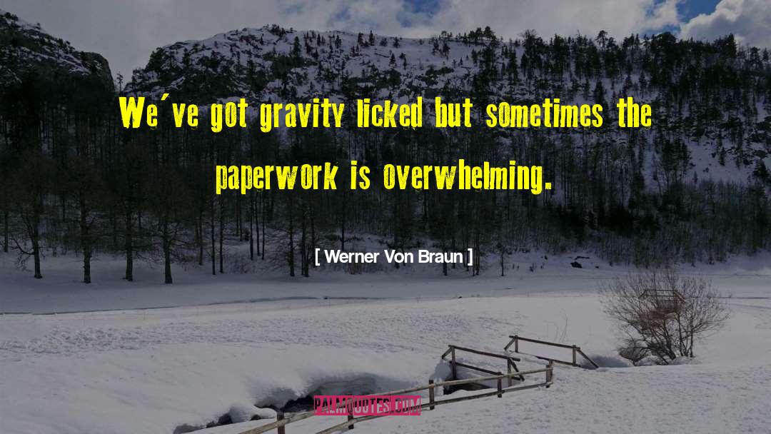 Zero Gravity quotes by Werner Von Braun