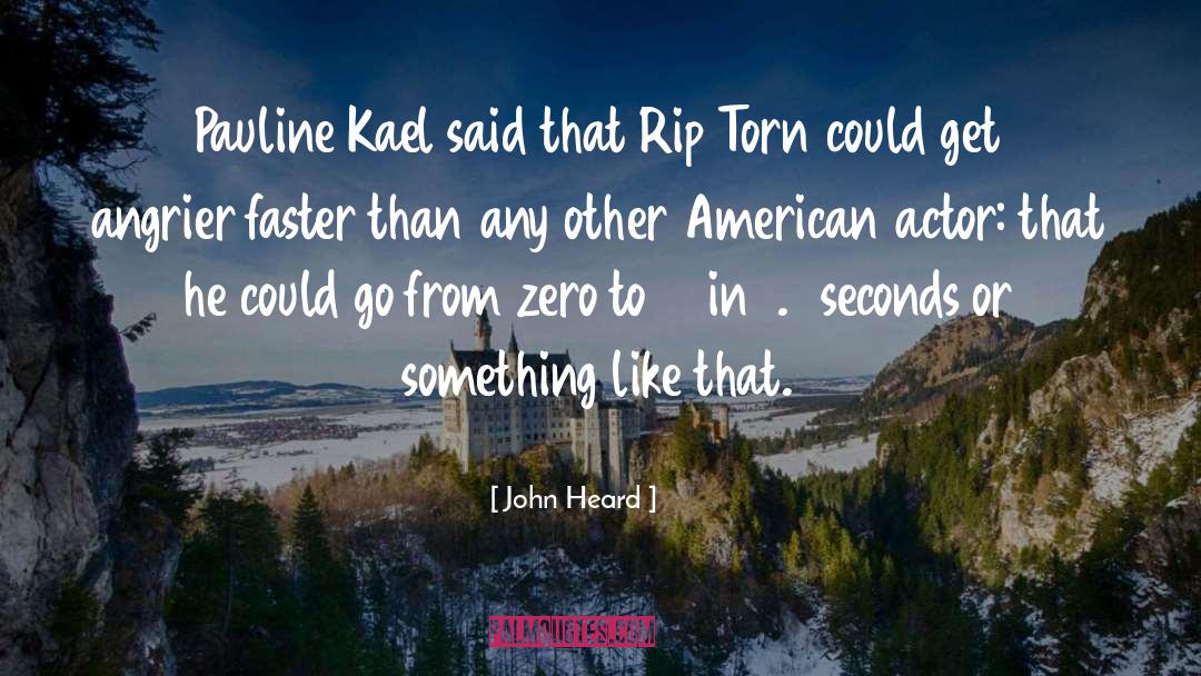 Zero Hunger quotes by John Heard